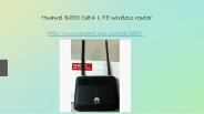 Huawei B880 4G wireless router