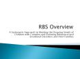RBS Overview PowerPoint PPT Presentation