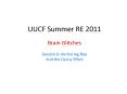 UUCF Summer RE 2011 PowerPoint PPT Presentation