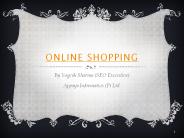 online shopping presentation