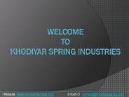 Compression Springs | Compression Spring Manufacturers | Suppliers | Exporters