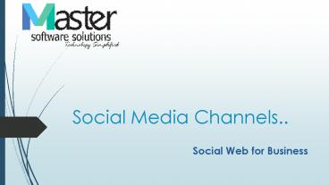 Social Media Channels
