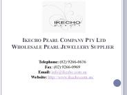 Mabe Pearl Jewellery - Ikecho Pearls