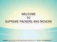 Packers and Movers Ahmedabad, Navi Mumbai, Thane, Surat, Packers and Movers Vadodara PowerPoint PPT Presentation