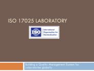 ISO 17025 Laboratory