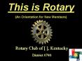 This is Rotary PowerPoint PPT Presentation
