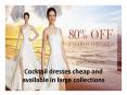 Cocktail dresses cheap and available in large collections