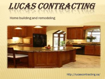 LUCAS CONTRACTING