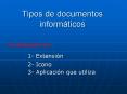 Tipos de documentos inform PowerPoint PPT Presentation