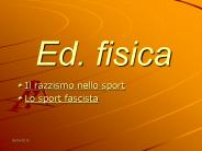 Ed. fisica