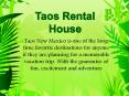 Vacation Rentals Taos New Mexico - Taos Rental Homes PowerPoint PPT Presentation