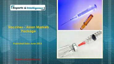 Vaccines - Top 5 Asian Markets Package