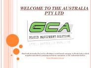 Welcome To The Australia Pty Ltd