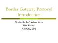 Border Gateway Protocol Introduction PowerPoint PPT Presentation