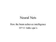 Neural Nets