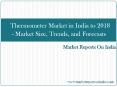 Thermometer Market in India to 2018 - Market Size, Trends, and Forecasts PowerPoint PPT Presentation