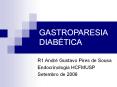 GASTROPARESIA DIAB PowerPoint PPT Presentation