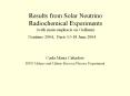 Results from Solar Neutrino Radiochemical Experiments (with main emphasis on Gallium) Neutrino 2004, Paris 13-18 June 2004 PowerPoint PPT Presentation