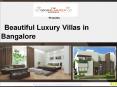 Beautiful Luxury Villas in Bangalore PowerPoint PPT Presentation