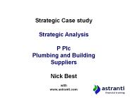 Strategic Case study
