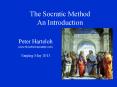 The Socratic Method An Introduction PowerPoint PPT Presentation