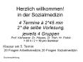 Herzlich willkommen! in der Sozialmedizin PowerPoint PPT Presentation