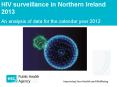HIV surveillance in Northern Ireland 2013 PowerPoint PPT Presentation