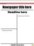 Newspaper title here PowerPoint PPT Presentation