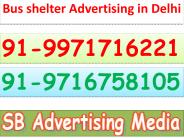 Bus shelter Advertising in Delhi