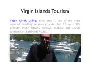 Virgin Islands tourism