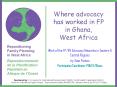 Where advocacy has worked in FP in Ghana, West Africa PowerPoint PPT Presentation