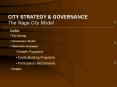 CITY STRATEGY PowerPoint PPT Presentation