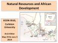 Natural Resources and African Development PowerPoint PPT Presentation