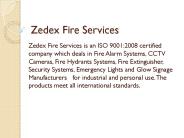 Zedex Fire Services