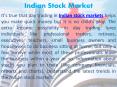 Indian Stock Market PowerPoint PPT Presentation