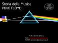 Storia della Musica PINK FLOYD PowerPoint PPT Presentation