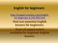 learn english beginner PowerPoint PPT Presentation