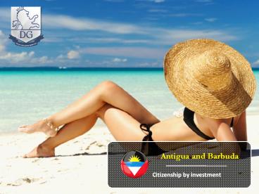 Second passport of Antigua and Barbuda