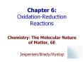 Chapter 6: Oxidation-Reduction Reactions PowerPoint PPT Presentation