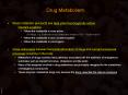 Drug Metabolism PowerPoint PPT Presentation