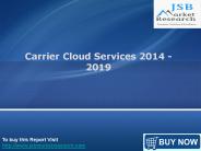 JSB Market Research : Carrier Cloud Services 2014 – 2019