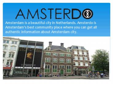 Know All About Amsterdam (1)