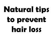 How to Stop Hair Loss Naturally