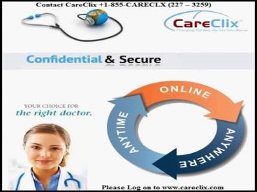 Use care clix telehealth services from anywhere