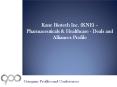 Kane Biotech Inc. (KNE) - Pharmaceuticals & Healthcare - Deals and Alliances Profile PowerPoint PPT Presentation