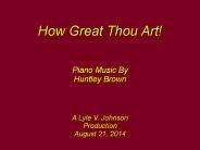 How Great Thou Art!