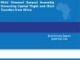 PALU Triennial General Assembly Governing Capital Flight and Illicit Transfers from Africa PowerPoint PPT Presentation