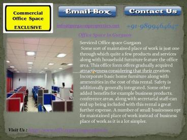 Office Space in Gurgaon