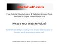 Free Website Value Calculator & Website Estimated Tools PowerPoint PPT Presentation