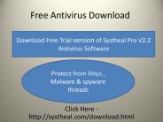 Download Free Systheal Spyware Protector Antivirus Software